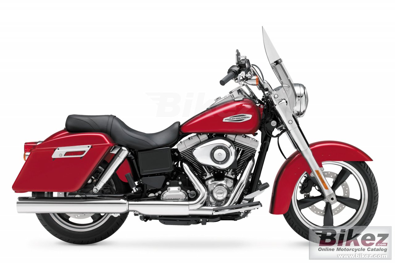 Big Harley-Davidson dyna switchback picture and wallpaper from Bikez.com